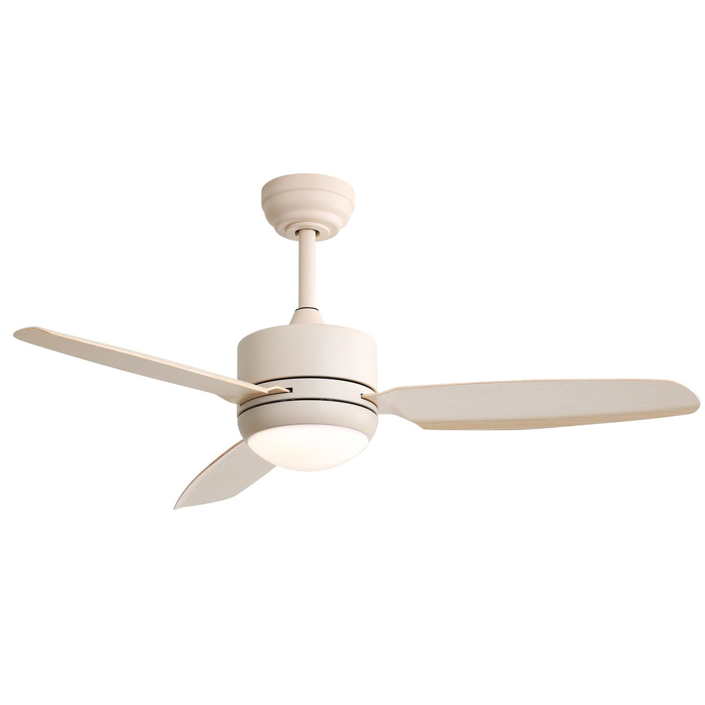 Ventilateur de plafond silencieux design avec LED et télécommande – 117 cm - Ventileo Design