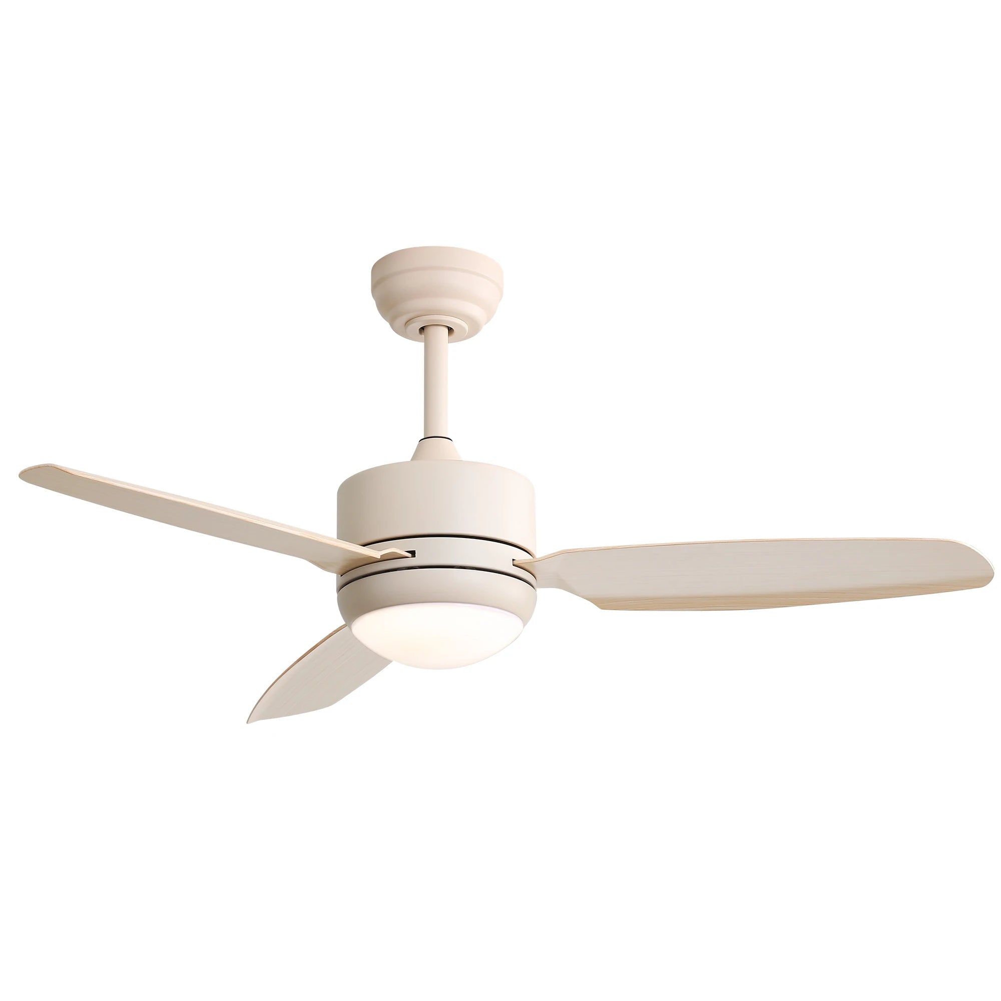 Ventilateur de plafond silencieux design avec LED et télécommande – 117 cm - Ventileo Design