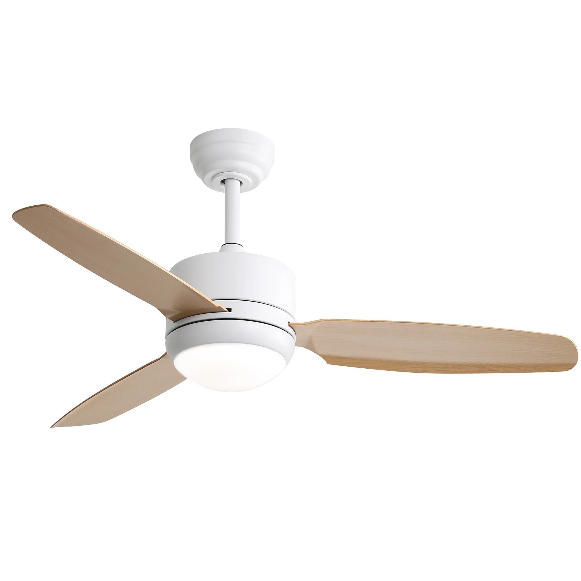 Ventilateur de plafond silencieux design avec LED et télécommande – 117 cm - Ventileo Design