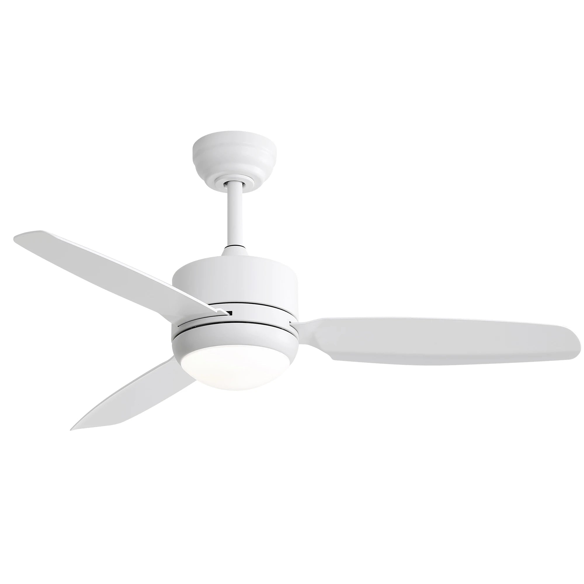 Ventilateur de plafond silencieux design avec LED et télécommande – 117 cm - Ventileo Design