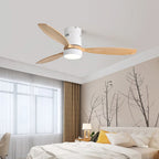 Ventilateur de plafond silencieux design avec LED et télécommande – 132 cm - Ventileo Design