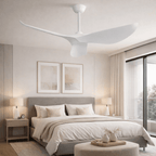 Ventilateur de plafond silencieux design avec LED et télécommande – 97 cm - Ventileo Design