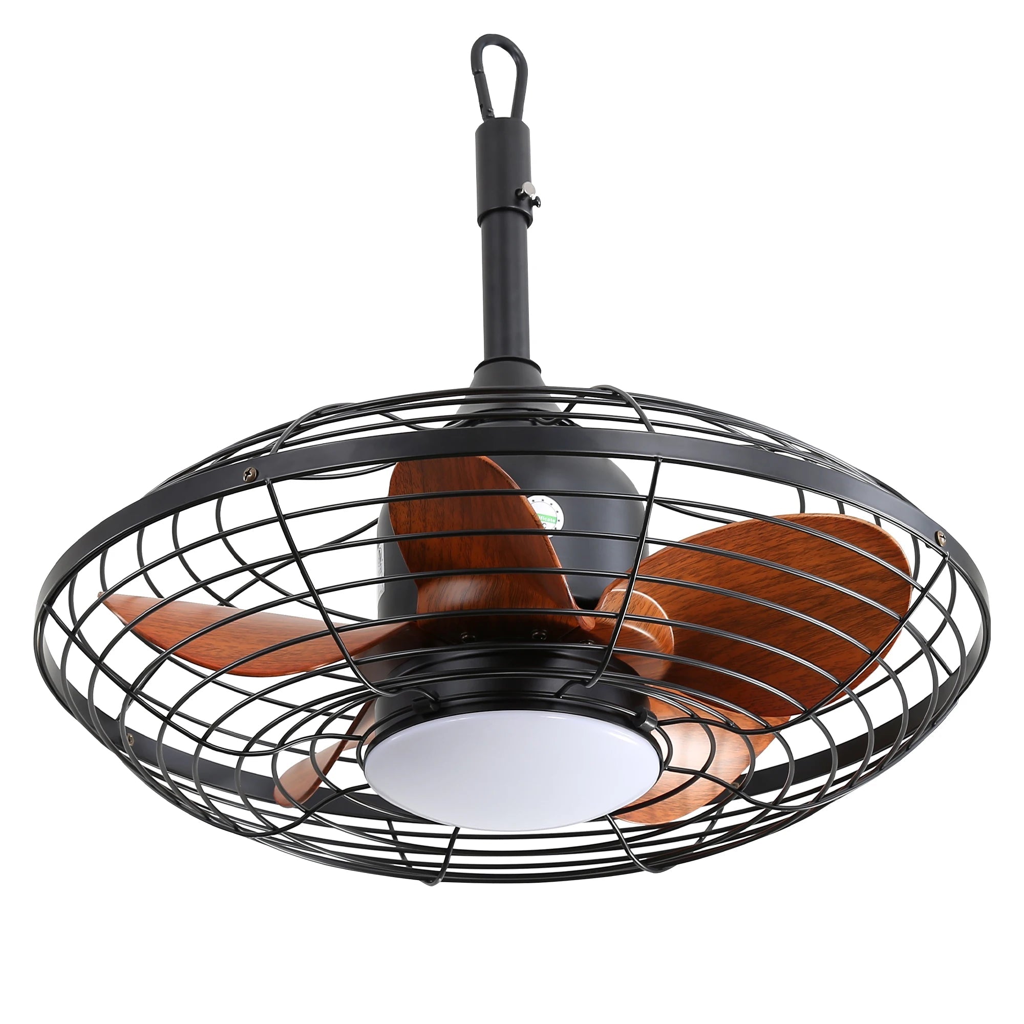 Ventilateur de plafond silencieux moderne avec LED et télécommande – 51 cm - Ventileo Design