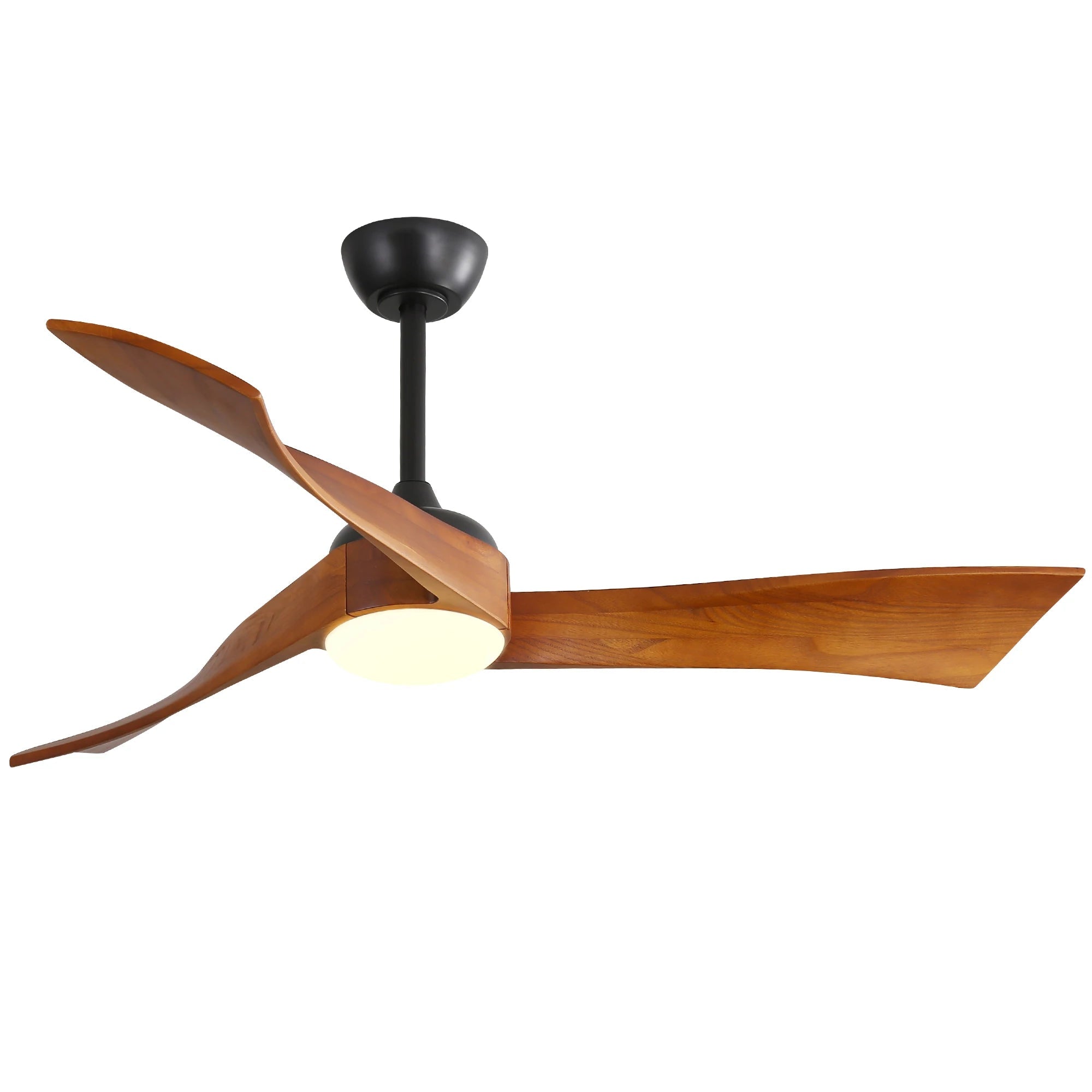 Ventilateur de plafond silencieux nordique avec LED et télécommande – 132 cm - Ventileo Design